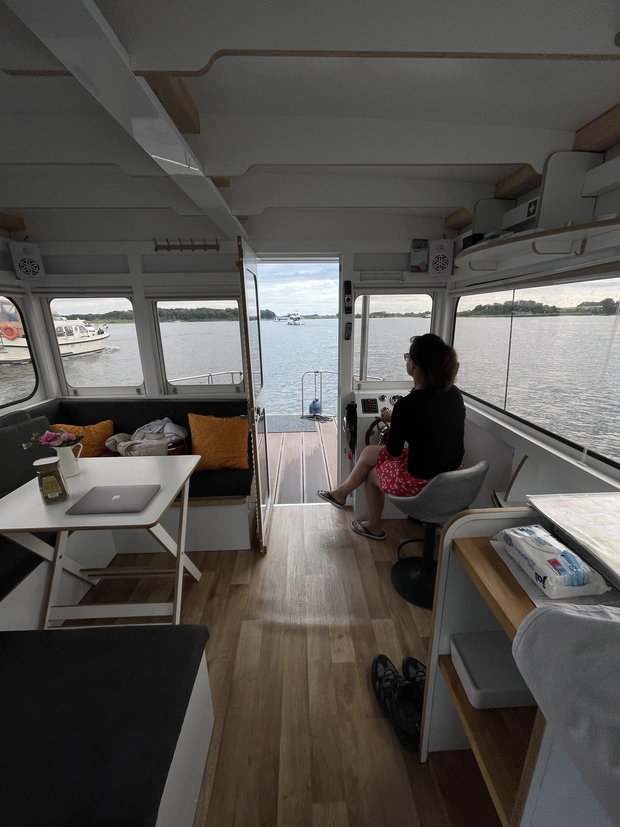 Hausboot mit Kind mieten 