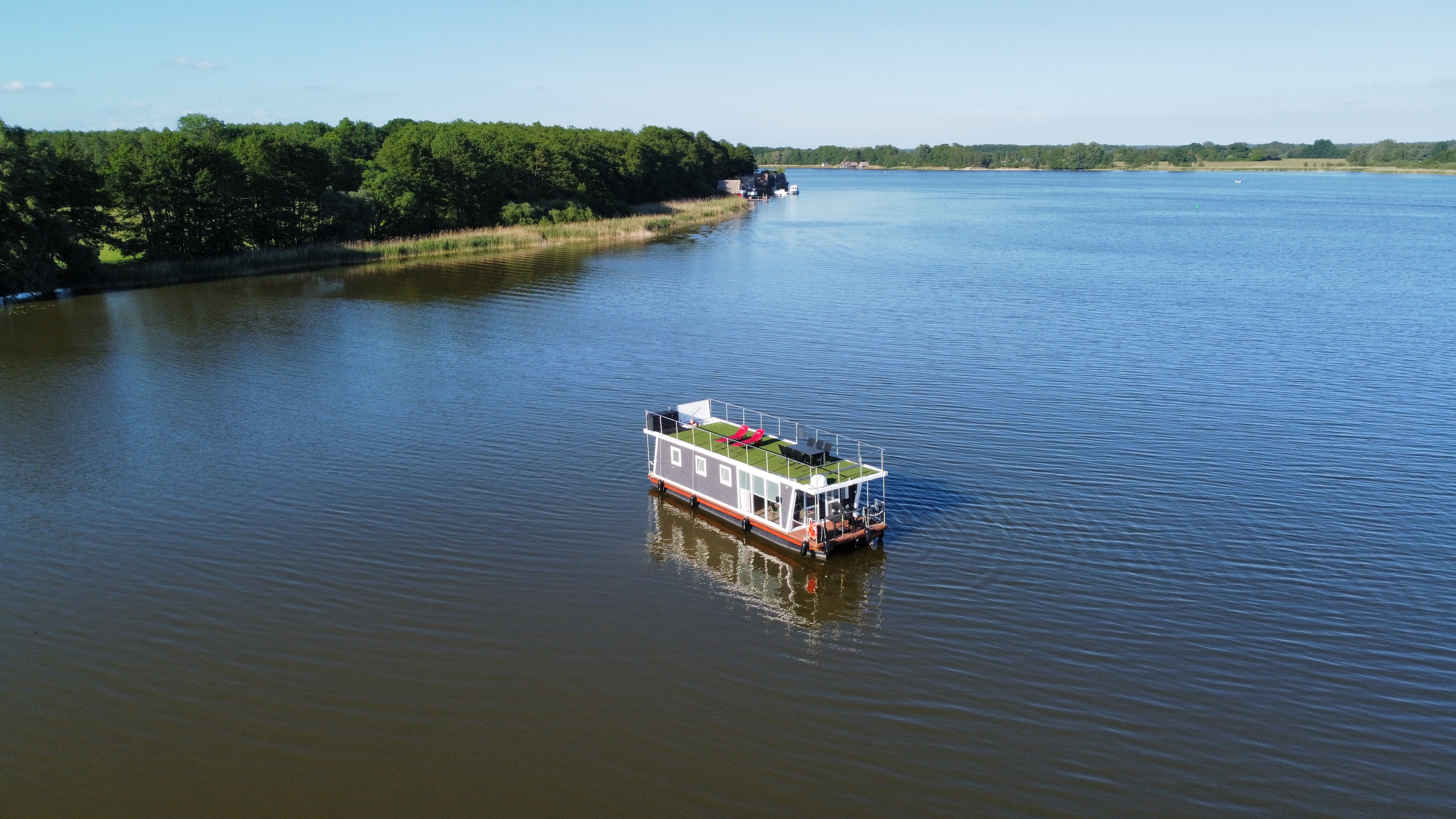 Hausboot mieten ohne Führerschein